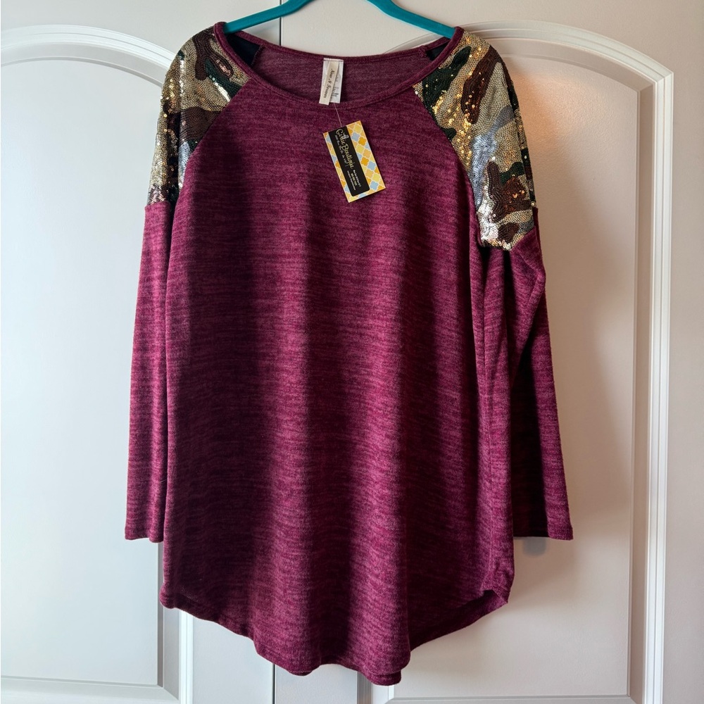 Now N Forver long sleeve top, new with tags